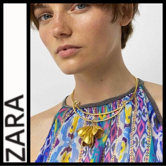 NWT Zara Halter Swing Top - Picture 5 of 11